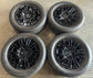 OEM 20" Gloss Black Wheels Tires Set 2019-2026 Mercedes G550 4654012300 Falken
