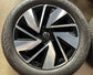 2024-2026 Volkswagen Atlas Factory 20" Black Machined Wheels & Tires Set of 4 OEM Original | 3QF601025AC 95720 70115