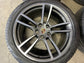 2019-2023 Porsche Cayenne 21" OEM Staggered Wheel & Tire Set – Dark Gray Machined (9Y0601025BK / 9Y0601025BL) Take-Offs