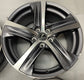 2017-2020 Lexus IS300 OEM 18" Machined Silver Staggered Wheel Rim Set of 4 | 4261153540 4261153550
