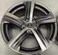 2017-2020 Lexus IS300 OEM 18" Machined Silver Staggered Wheel Rim Set of 4 | 4261153540 4261153550