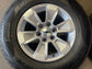 2019-2026 Chevy Silverado 1500 GMC Sierra 1500 17" Silver Wheel/Rim Tire Set 17x8 w/ Pirelli Scorpion ATR 265/70R17 — Used Wheels / Take-Off Tires (Set of 4)