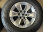 2019-2026 Chevy Silverado 1500 GMC Sierra 1500 17" Silver Wheel/Rim Tire Set 17x8 w/ Pirelli Scorpion ATR 265/70R17 — Used Wheels / Take-Off Tires (Set of 4)