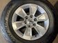 2019-2026 Chevy Silverado 1500 GMC Sierra 1500 17" Silver Wheel/Rim Tire Set 17x8 w/ Pirelli Scorpion ATR 265/70R17 — Used Wheels / Take-Off Tires (Set of 4)