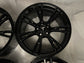 2021-2025 Tesla Model Y Factory 19" Gloss Black Wheel Rim Set of 4 OEM Reconditioned | 1188222-00-B 96958