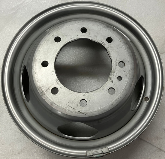 Sold ONE 2011-2023 GMC Sierra Chevrolet Silver dually 3500 17 Steel Wheel Rim 9597735