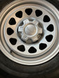 Sold 2025 GMC Sierra 1500 Factory Steel Wheels Tires Rims OEM Bridgestone AT 255/75/17