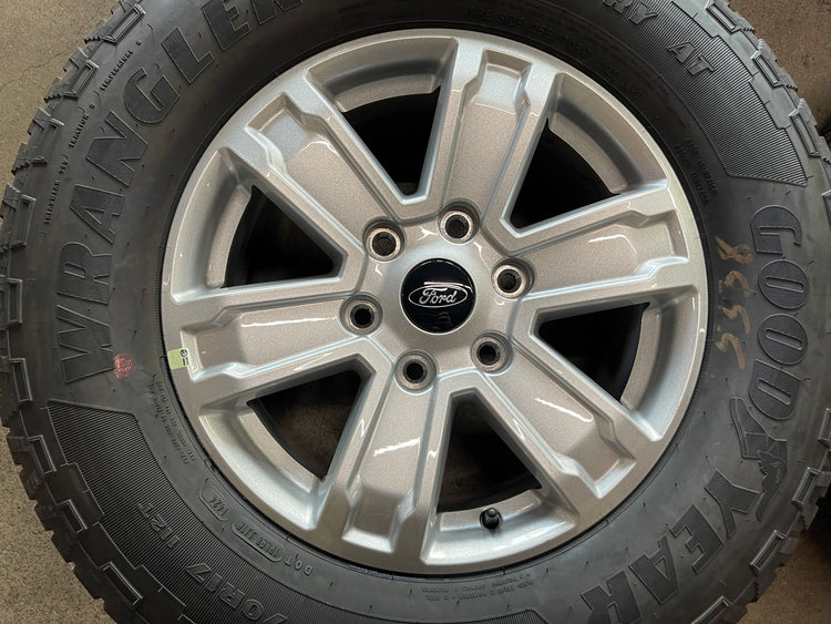 24 Ford Ranger Rims 2024 Ford Ranger OEM Wheel & Tire 17x7.5 6x5.5 +55 Silver – Socal Wheels