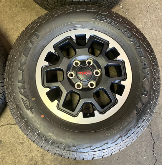 2025 Toyota Tacoma 18" TRD Factory Wheels Tires OEM Rims Falken AT3WA 265/70/18