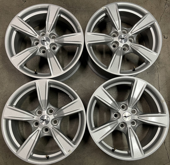 Four 2023 Ford Mustang Factory 17 Wheels 10275 RIMS OEM LR3J1007AA