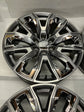 Sold 2000-2026 GMC Yukon Sierra 1500 OEM 22" Gray Chrome Insert Wheels Rims Set of 4 | 84775276 | 14134