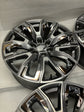 Sold 2000-2026 GMC Yukon Sierra 1500 OEM 22" Gray Chrome Insert Wheels Rims Set of 4 | 84775276 | 14134
