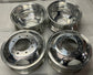 Sold Four 2019 Chevy GMC 3500 OEM Factory 17" Dually Polished Wheels Rims 5519 5520