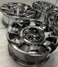 Sold Four 2026 Ford F250 OEM Factory PVD Wheels Caps Lugs PC3C-1007-BA 10552