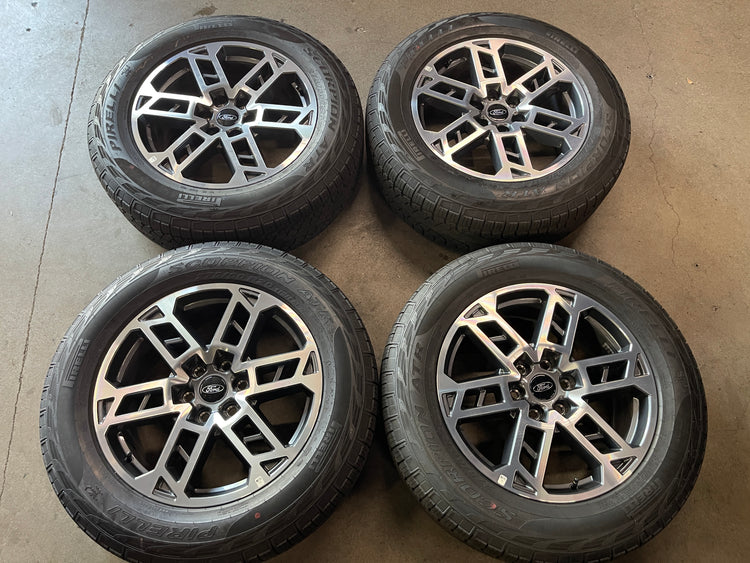 2005-2026 Ford F150 Expedition OEM 20" Machined Gray Wheel/Rim Tire Set of 4 — SL141007FA 10692
