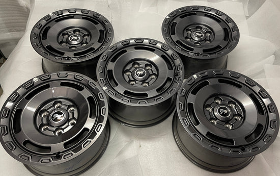 2021-2026 Ford Bronco Everglades OEM 17" Charcoal Wheel Rim Set of 5 | N2DC1007B1B 10464