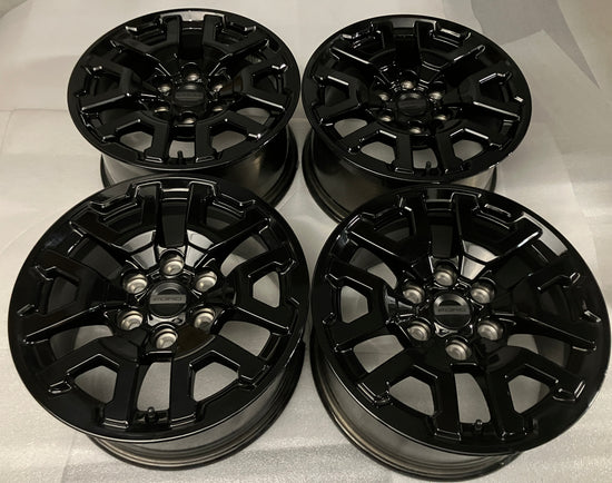 Sold Four 2025 Ford Bronco R F150 Raptor R Factory 17 Wheels OEM Rims 6x135 Black  NB3V1007AB