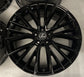 Sold 2016-2022 Lexus RX350 RX450H Factory 20" Wheel Rim Set of 4 OEM Gloss Black