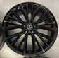 Sold 2016-2022 Lexus RX350 RX450H Factory 20" Wheel Rim Set of 4 OEM Gloss Black