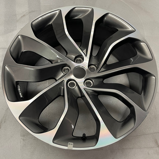 2020-2026 Lincoln Aviator OEM 21" Machined Gray Single Wheel Rim | LC5C1007E1A
