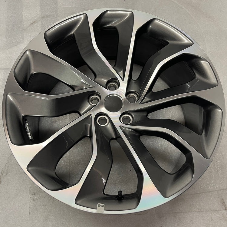 2020-2026 Lincoln Aviator OEM 21" Machined Gray Single Wheel Rim | LC5C1007E1A
