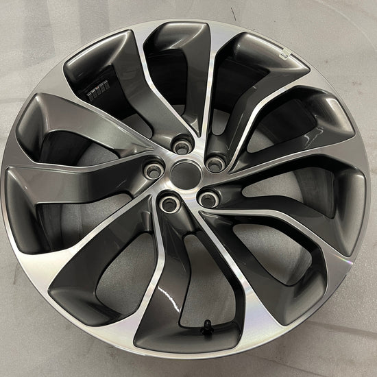 2020-2026 Lincoln Aviator OEM 21" Machined Gray Single Wheel Rim | LC5C1007E1A
