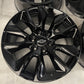2019-2026 Chevy Silverado LTZ OEM 20" Gloss Black Powder Coat Wheels Rims Set of 4 | 23377015 5916