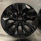 2019-2026 Chevy Silverado LTZ OEM 20" Gloss Black Powder Coat Wheels Rims Set of 4 | 23377015 5916