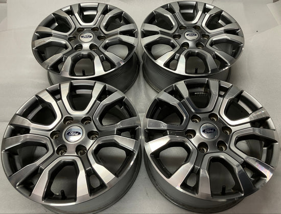 Four 2023 Factory Ford Ranger 18 Wheels OEM 11999 Factory Alloy Rims KB3C1007G1A