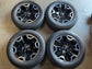 2021-2026 Ford Bronco Sport Factory 18 Inch OEM Machined Gloss Black Wheel Rim Tire Set of 4 OEM Original
