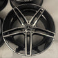 2024-2026 MBZ AMG E-Class Factory 19" Wheels Rims OEM Black/Machined | A2144010300 A2144010400