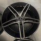 2024-2026 MBZ AMG E-Class Factory 19" Wheels Rims OEM Black/Machined | A2144010300 A2144010400