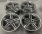 2018-2021 Audi A5 OEM 18" Silver Wheel Rim Set of 4 | 8W0601025DE 59080
