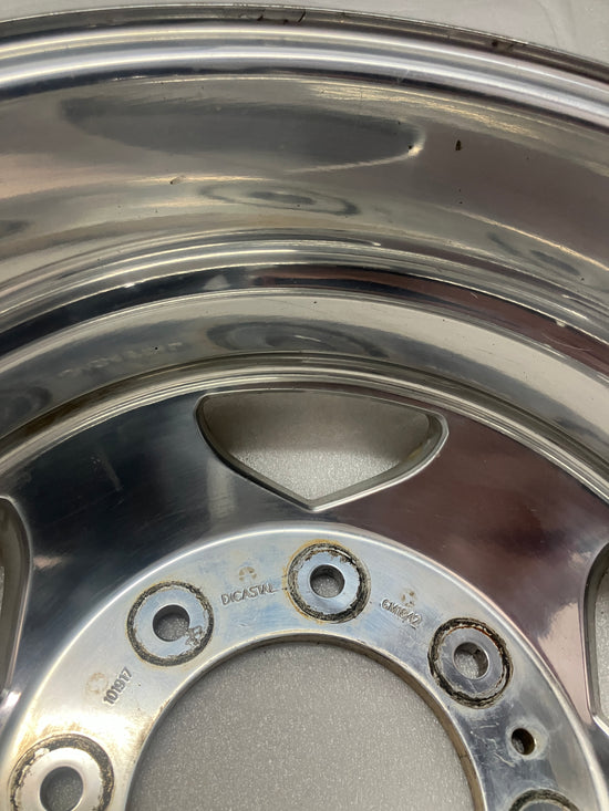 One (1) 2011-2022 CHEVY GMC 3500 Dually Rear Factory 17 Wheel Rim OEM 5520