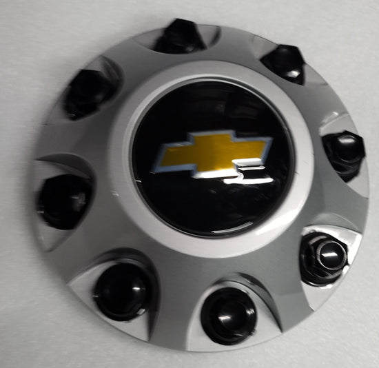 Sold One Single OEM 2011-2024 Silverado 2500 silver center cap 9597819