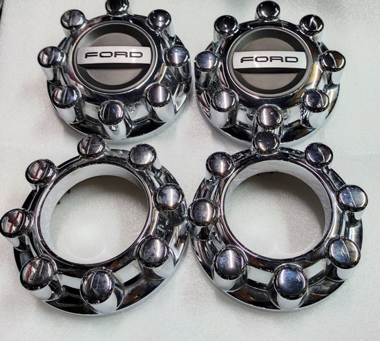 Sold Set of 4 Center Caps for F-250 Ford Super Duty 4x4 HC3C1A096KD