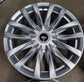 Four 2024 Cadillac Escalade Platinum Factory 22 Wheels OEM Rims 84460119 Silver