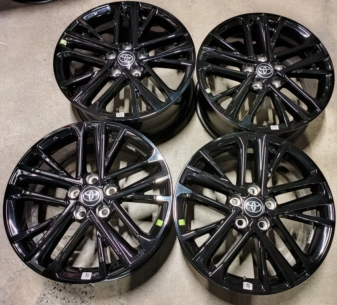 2025 Toyota Camry OEM Wheels Rims 18x8 Gloss Black – Socal Wheels