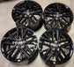 Four 2025 Factory Toyota Camry 18 Wheels OEM black rims 42611-AQ030