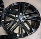 Four 2025 Factory Toyota Camry 18 Wheels OEM black rims 42611-AQ030