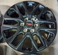 Four 2025 Toyota Tundra TRD Factory 20 Wheels OEM Rims Black PT946-34220