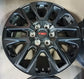 Four 2025 Toyota Tundra TRD Factory 20 Wheels OEM Rims Black PT946-34220