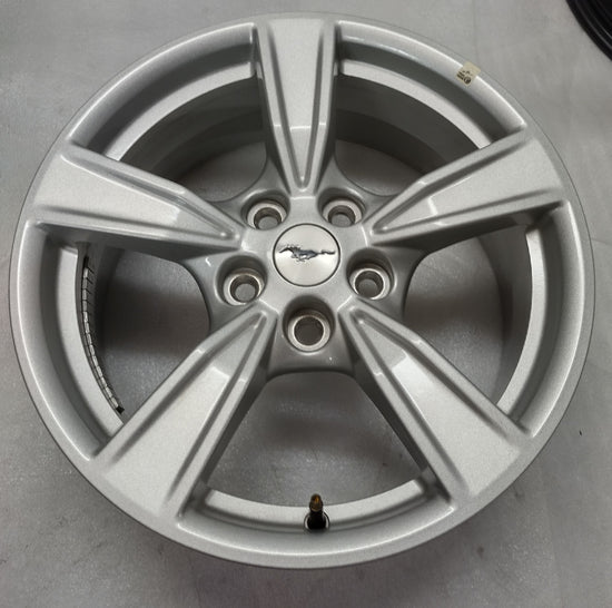 2021-2024 Ford Mustang Factory 17 Inch OEM Silver Wheel Rim Single OEM Original