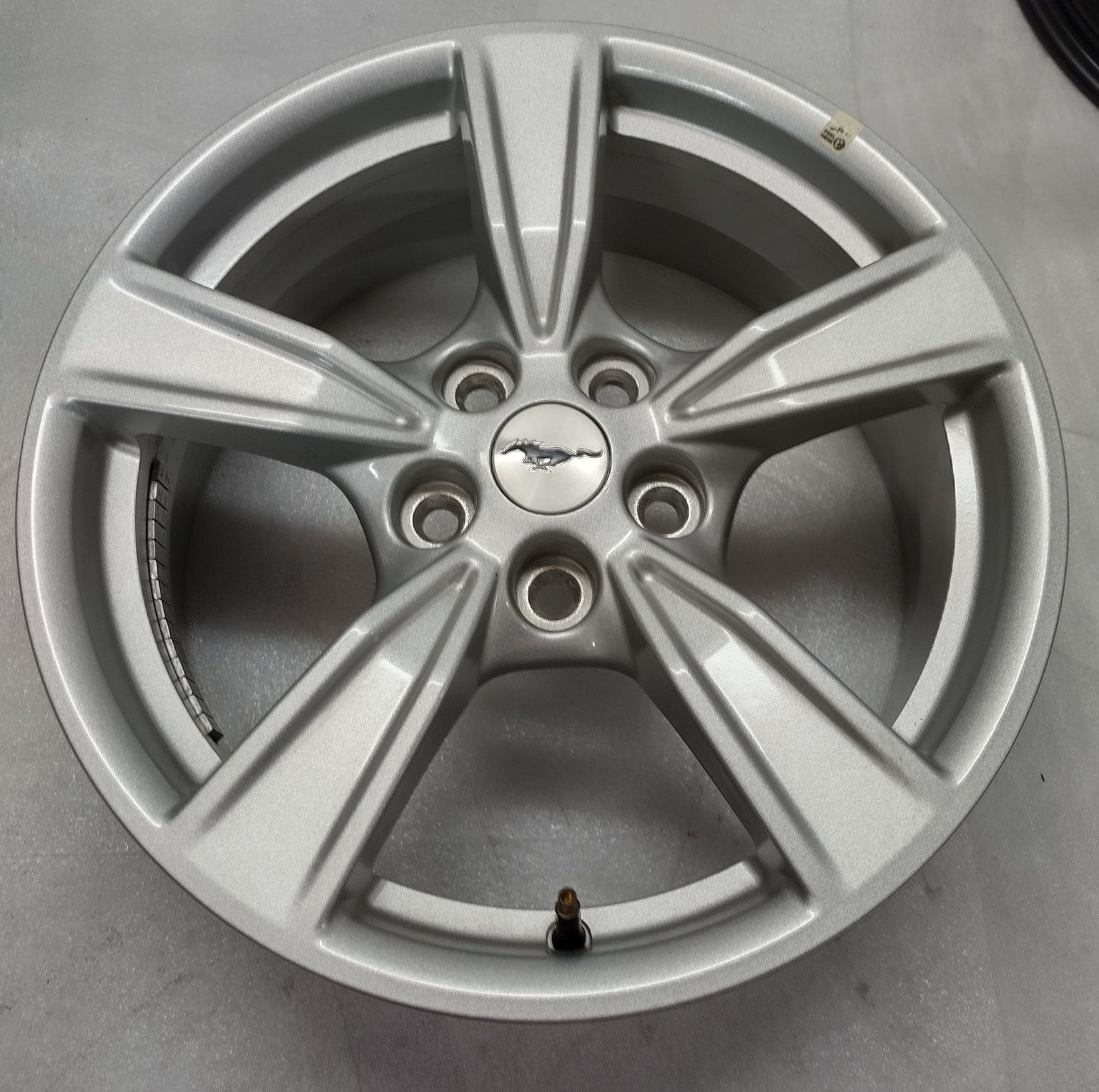 2021-2024 Ford Mustang Factory 17 Inch OEM Silver Wheel Rim Single OEM Original

