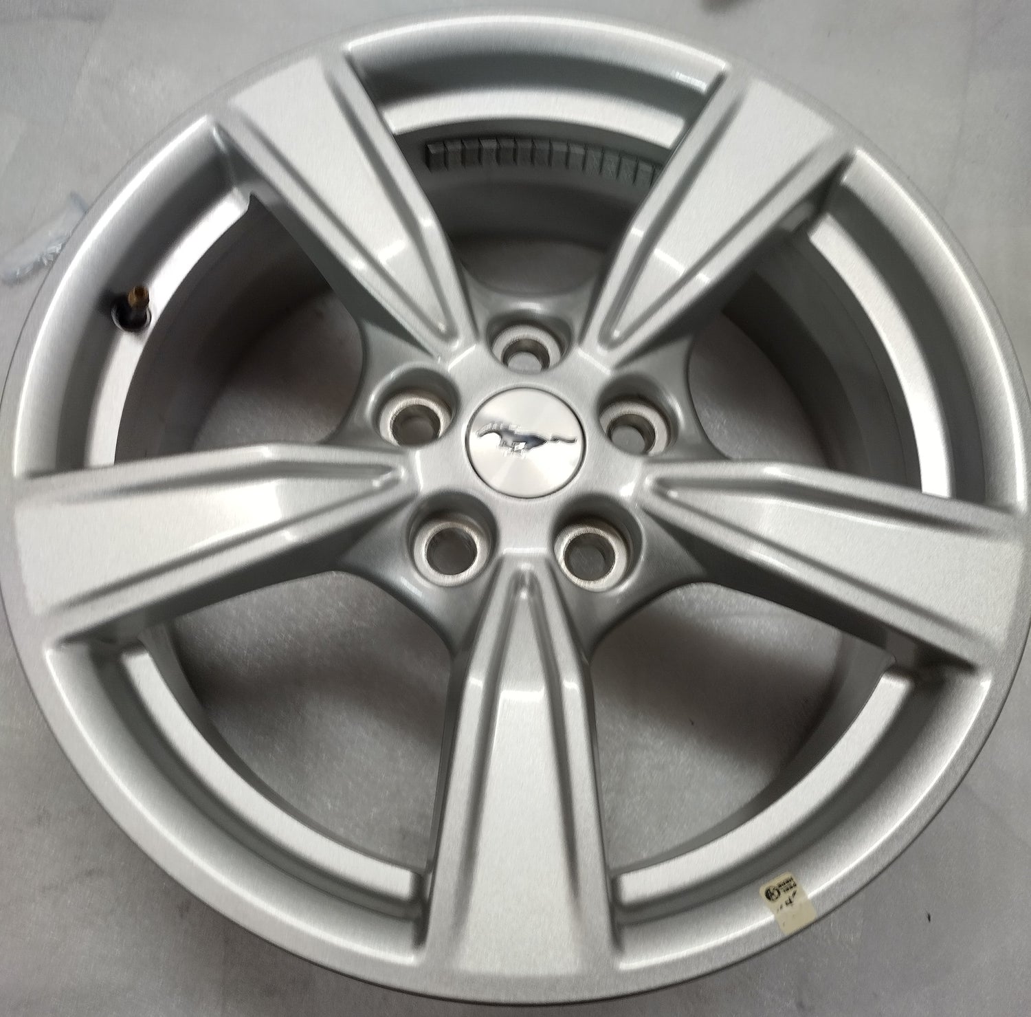 2021-2024 Ford Mustang Factory 17 Inch OEM Silver Wheel Rim Single OEM Original
