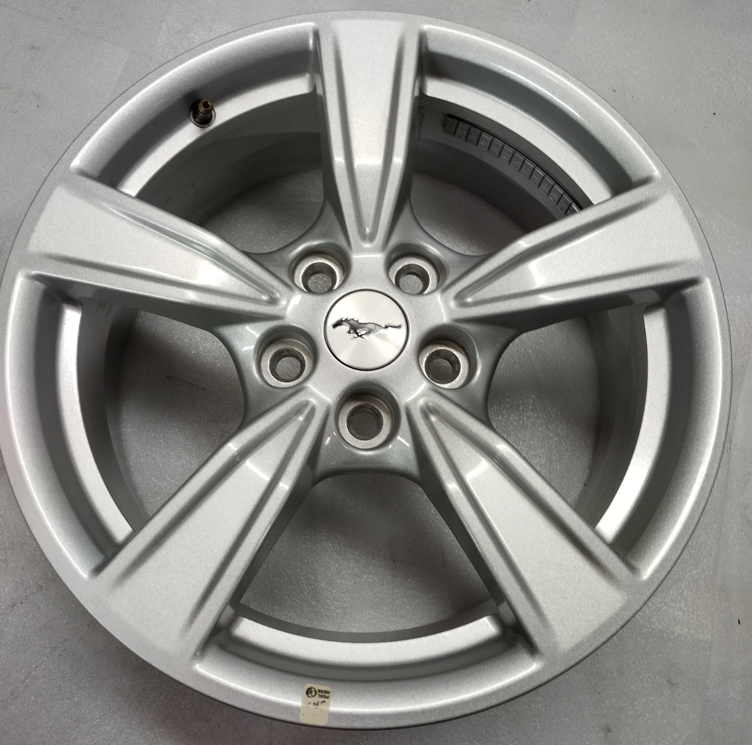 2021-2024 Ford Mustang Factory 17 Inch OEM Silver Wheel Rim Single OEM Original
