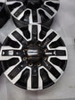 2020-2025 GMC Sierra Denali Ultimate HD2500 OEM 20" Black Machined Face Wheel Rim Set of 4 | 84830459 14138B