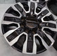 2020-2025 GMC Sierra Denali Ultimate HD2500 OEM 20" Black Machined Face Wheel Rim Set of 4 | 84830459 14138B