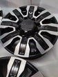 2020-2025 GMC Sierra Denali Ultimate HD2500 OEM 20" Black Machined Face Wheel Rim Set of 4 | 84830459 14138B