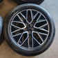 2021-2026 Ford Mustang Mach-E Factory 19" Machined Face Black Wheel/Rim Tire Set of 4 OEM | RJ8Z1007A 10677A